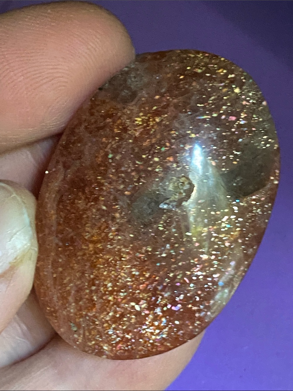 Arusha sunstone palm stone - Picture 3 of 4